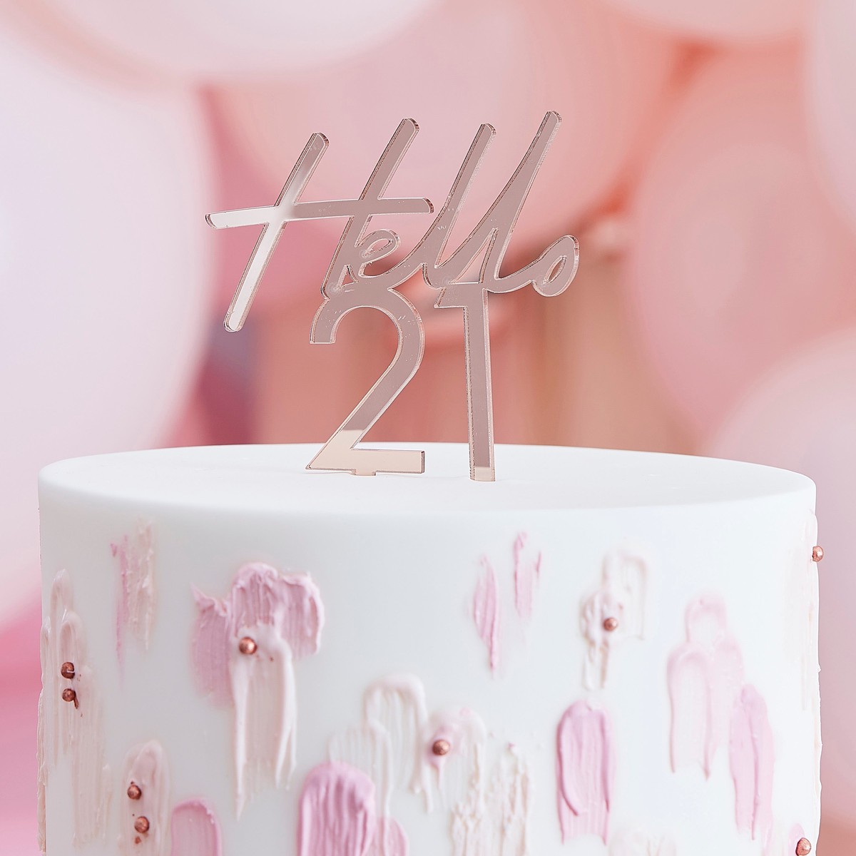 21st Birthday Cake Topper- 5 Inner Pack - Default Title