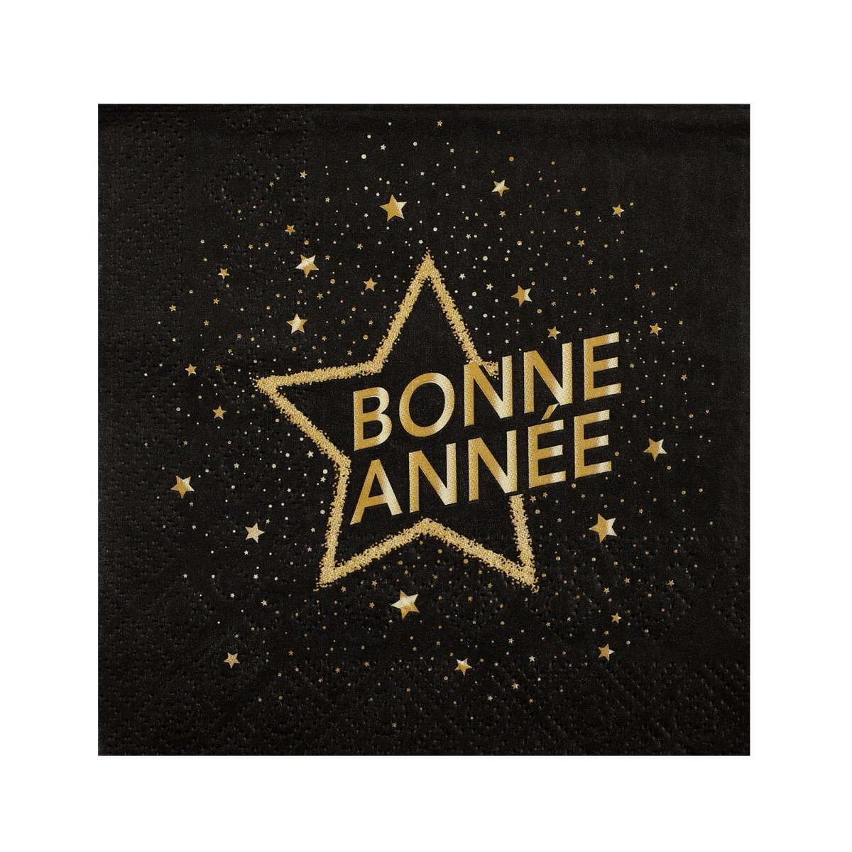 Happy New Year Under the Stars Small Beverage Napkins, 20 Count - Default Title