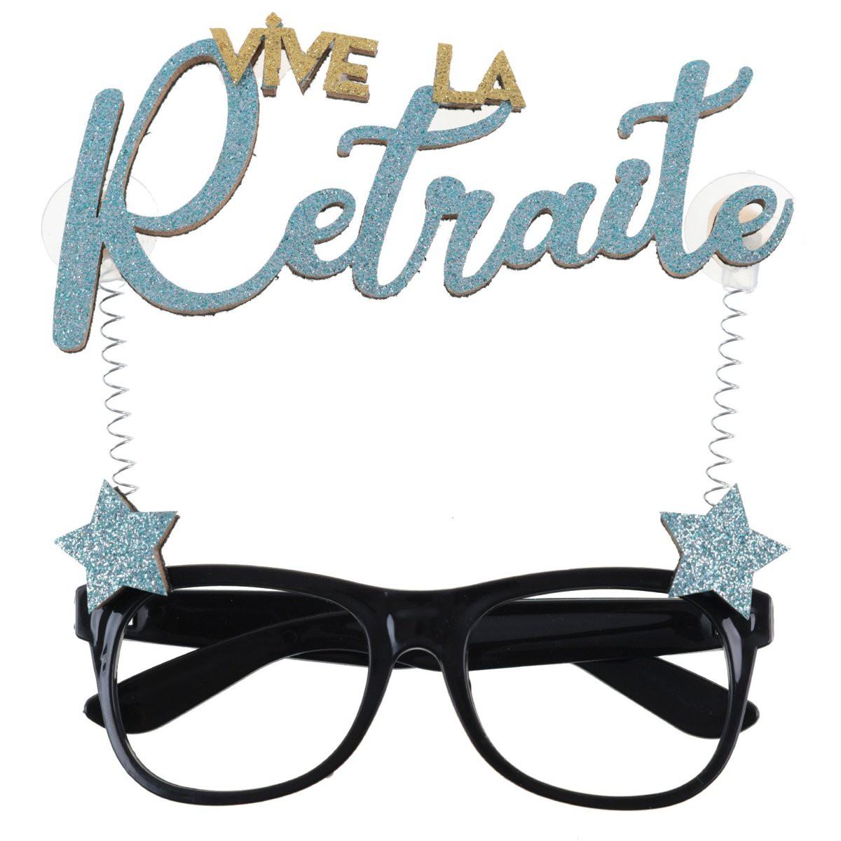 'Retraite Dore Cladon' Plastic Glasses, 1 Count - Default Title