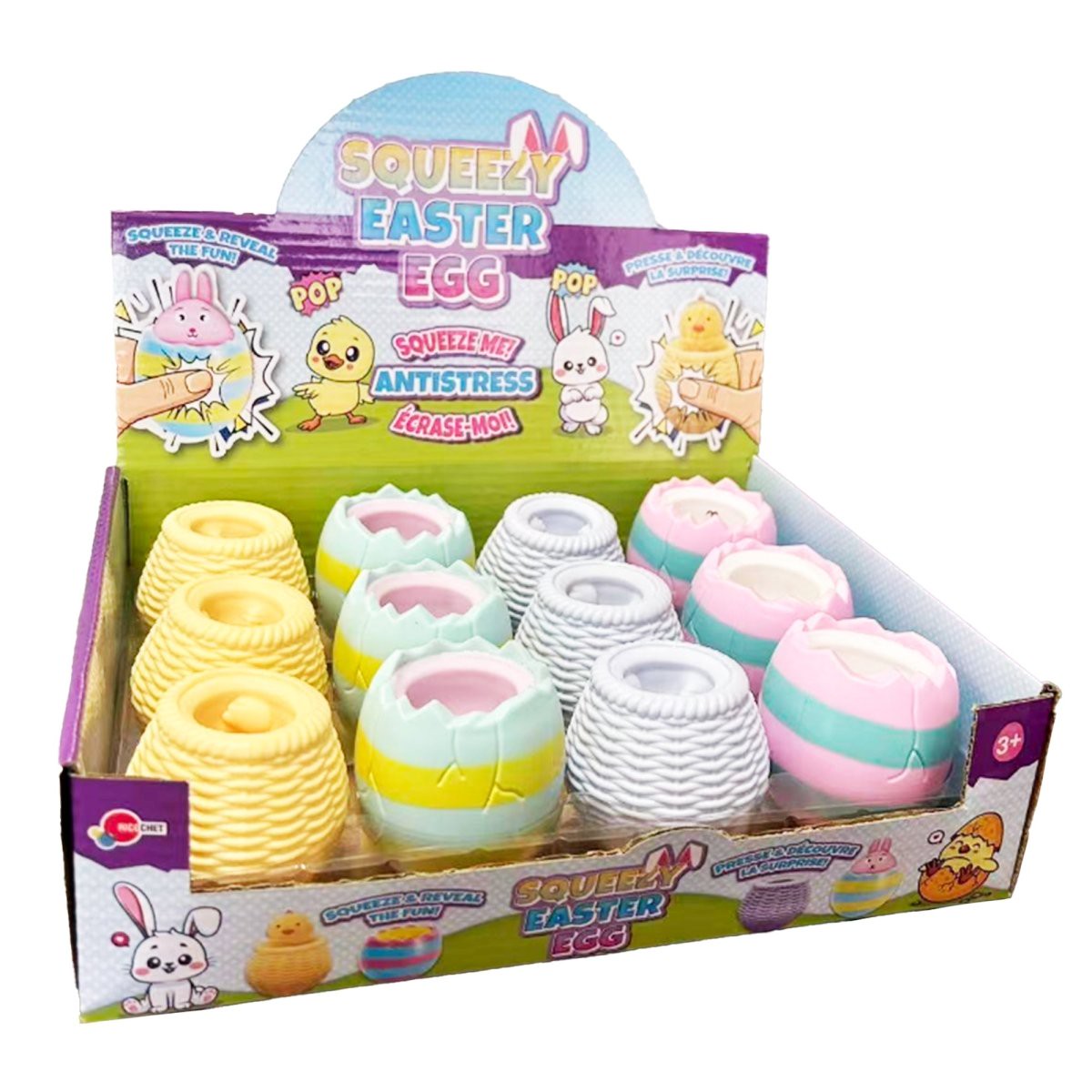 Squeezy Easter Egg, Assortment, 1 Count - Default Title