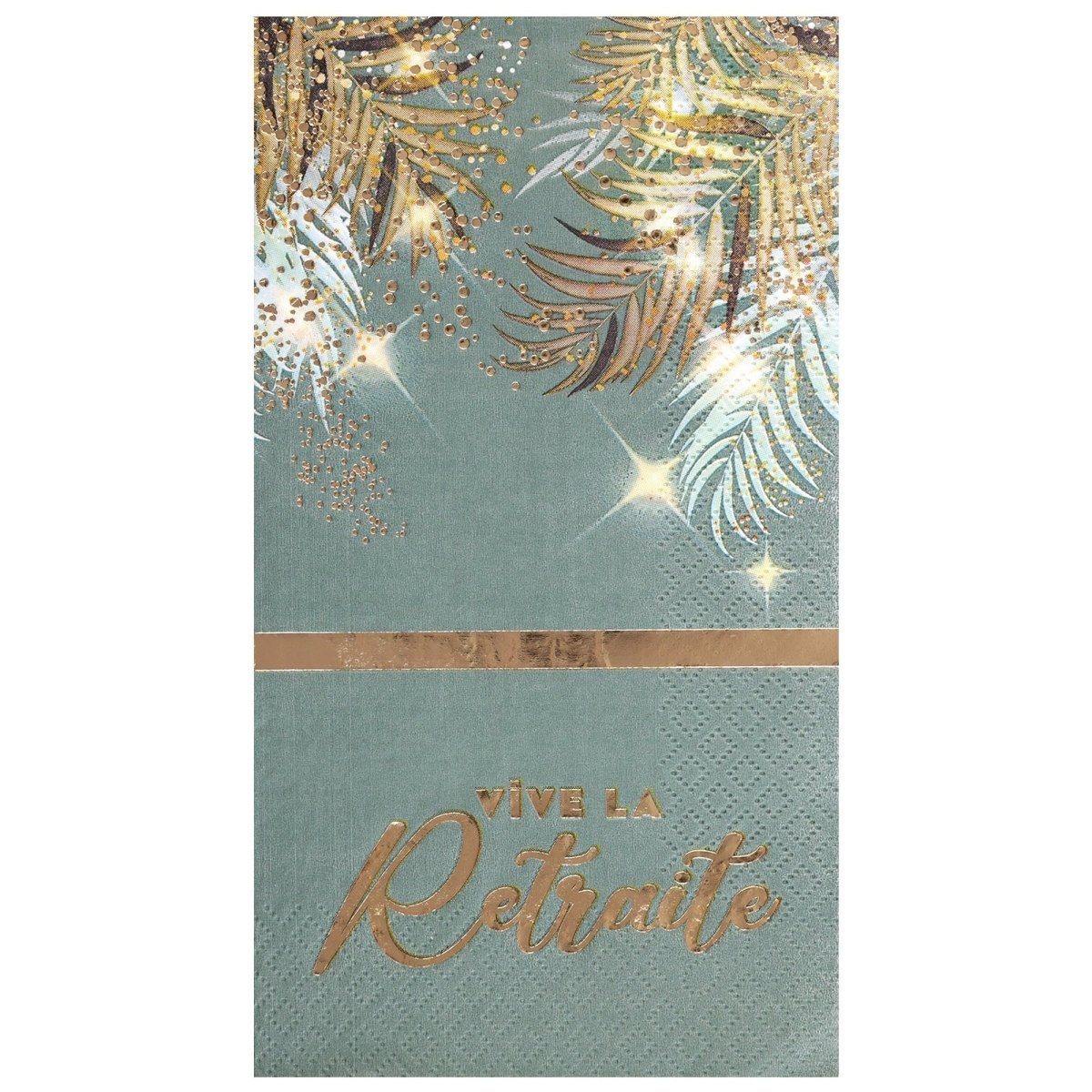 'Retraite Dore Cladon' Large Lunch Napkins, 12 Count - Default Title