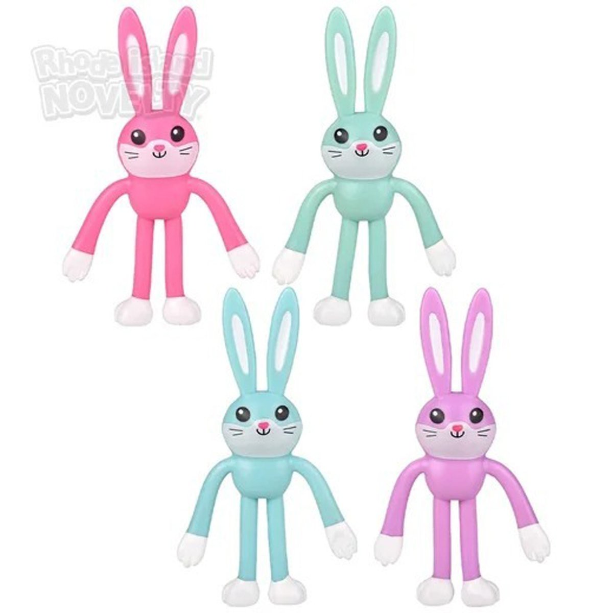 Bendable Easter Bunny, 5 Inches, Assortment, 1 Count - Default Title