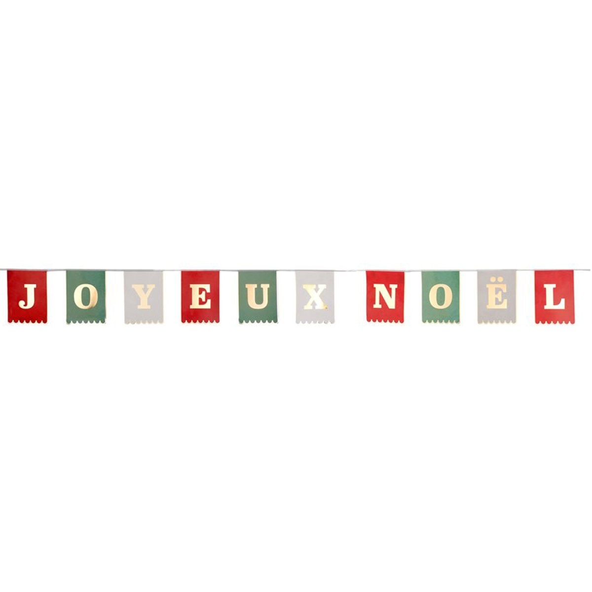 "Joyeux Nol" Christmas Banner, 196 Inches, 1 Count - Default Title