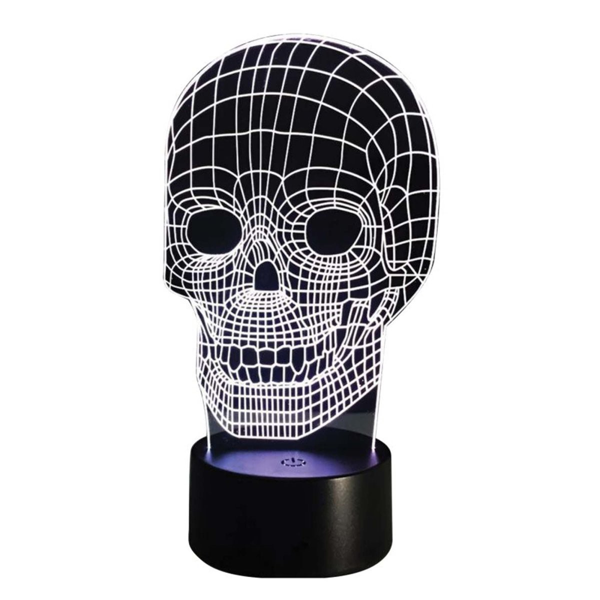 3D LED Light Up Skull, 1 Count - Default Title