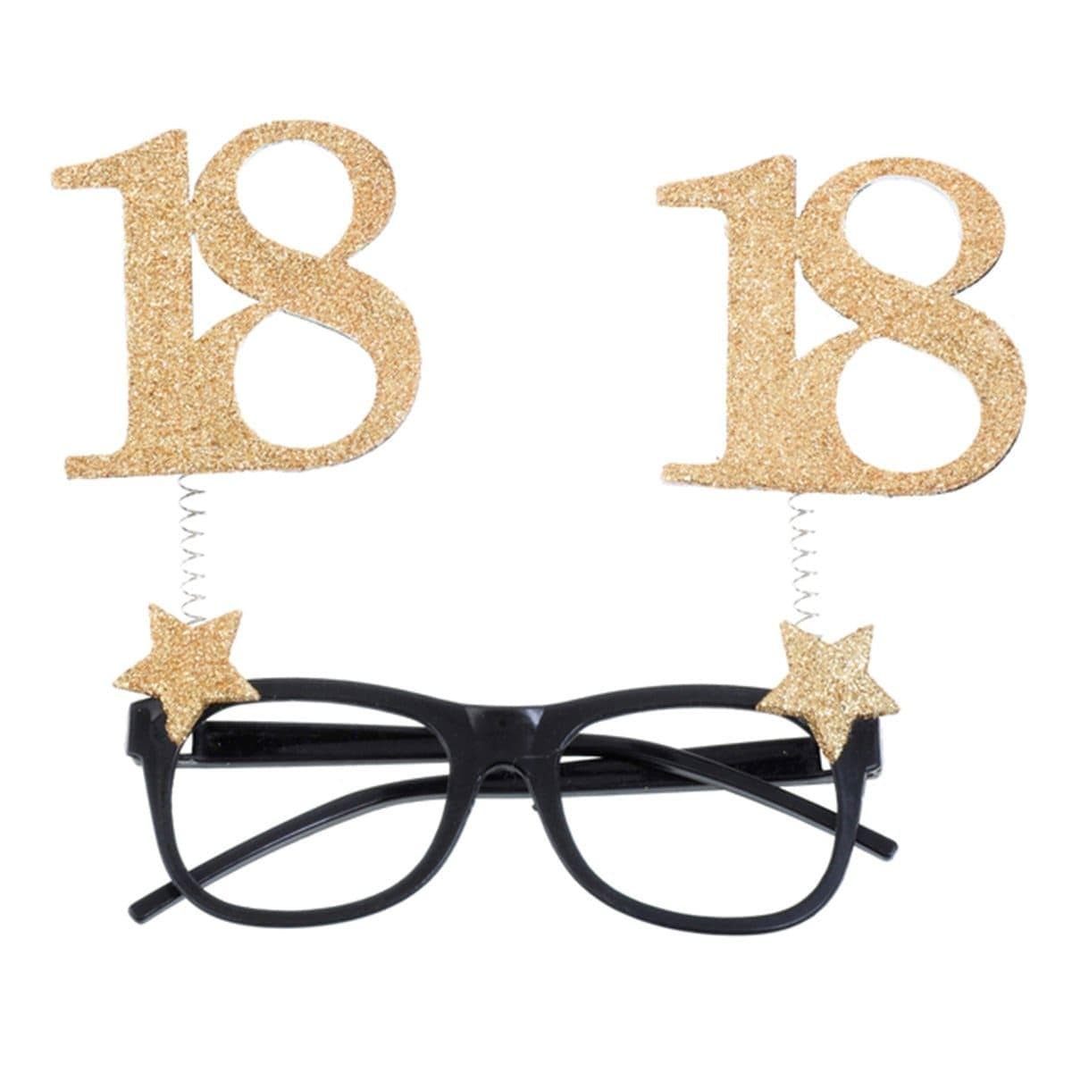 18th Glitter Glasses - Default Title