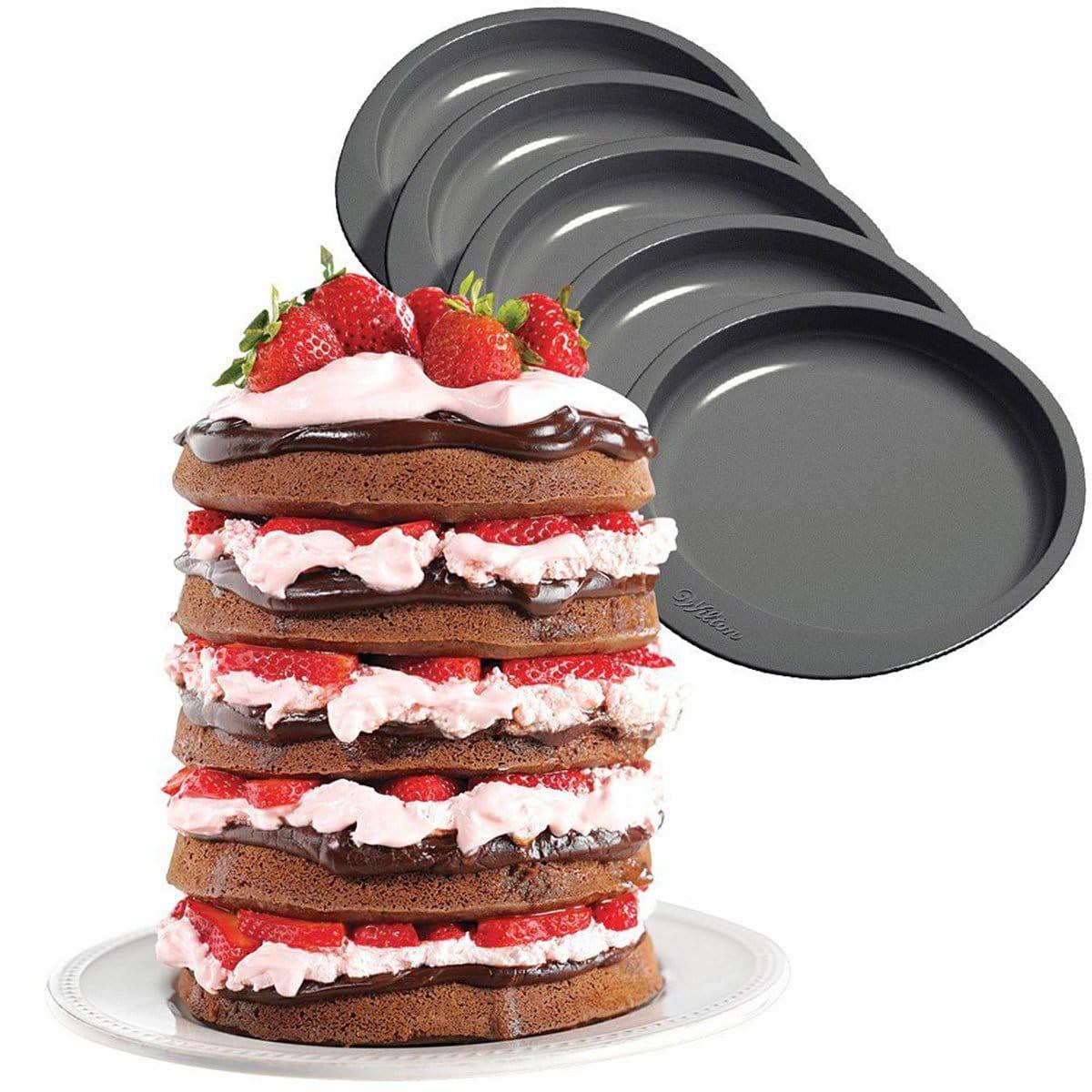 5 Layer Cake Pan Set 6 In. - Default Title