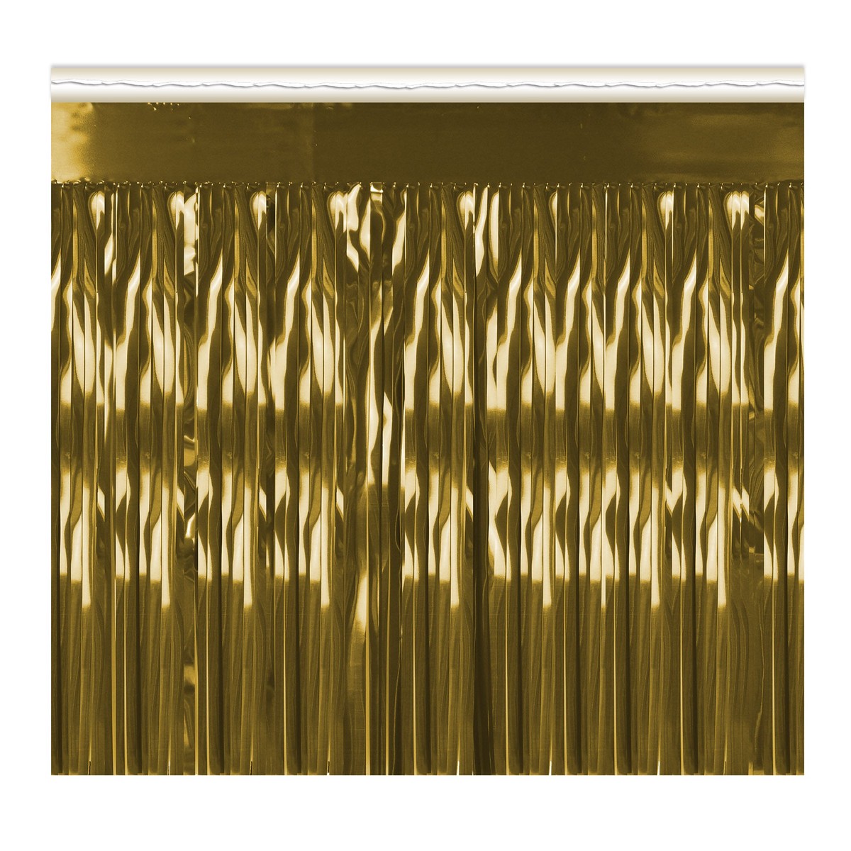 1-Ply Metallic Table Skirting - Gold | 1ct - Default Title