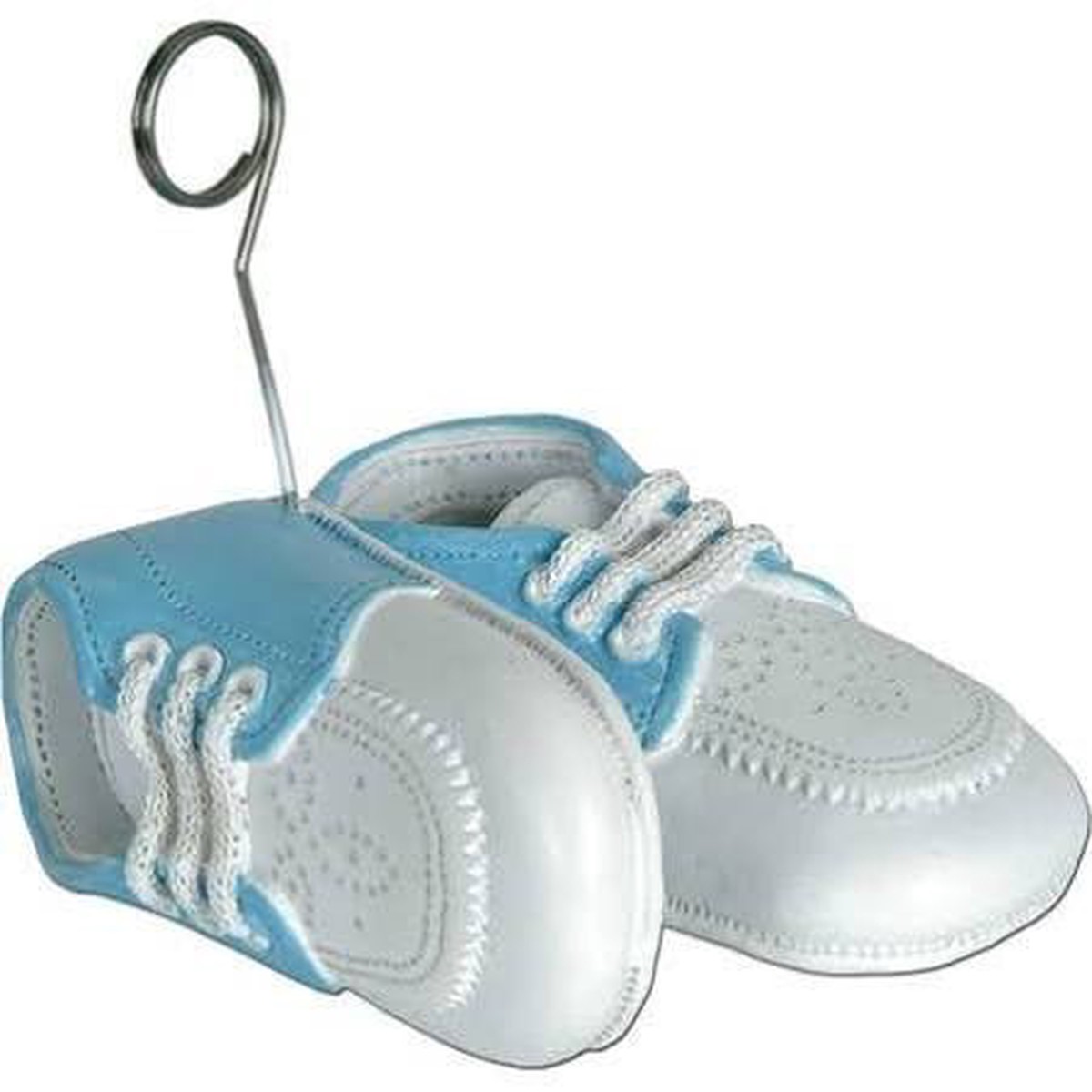 Baby Shoe Blue Balloon Weight/Photo Holder - Default Title