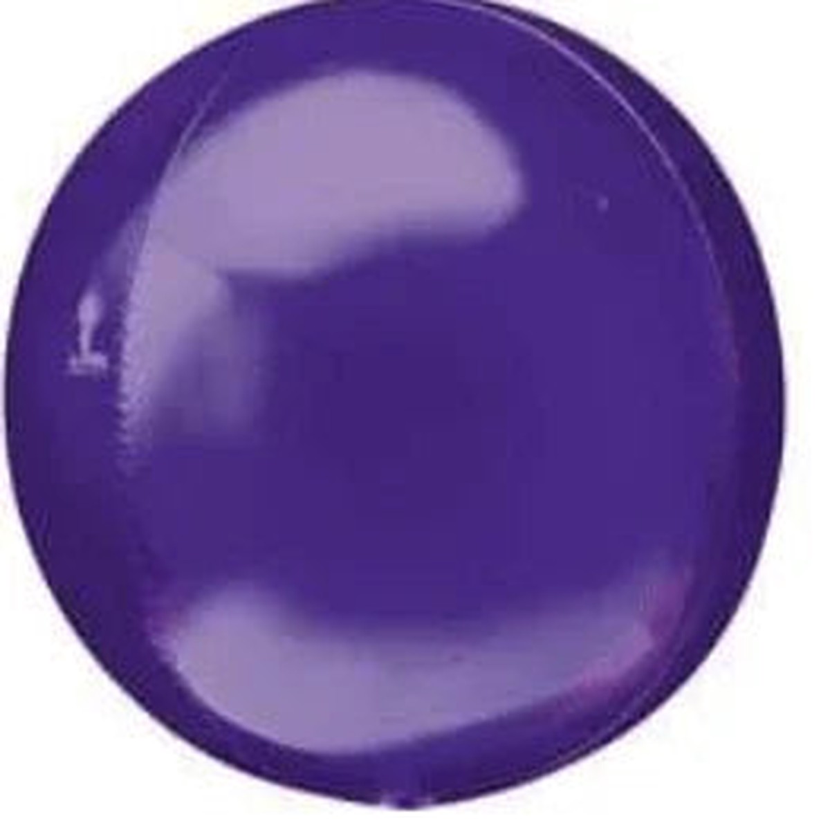 Purple Round Orbz 17" | 1 ct - Default Title